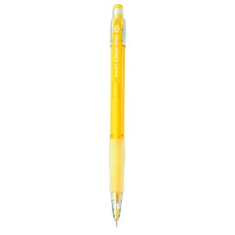 Pilot HCR-197 Colour Eno Clutch 0.7mm Pencil - Yellow Barrel & Lead