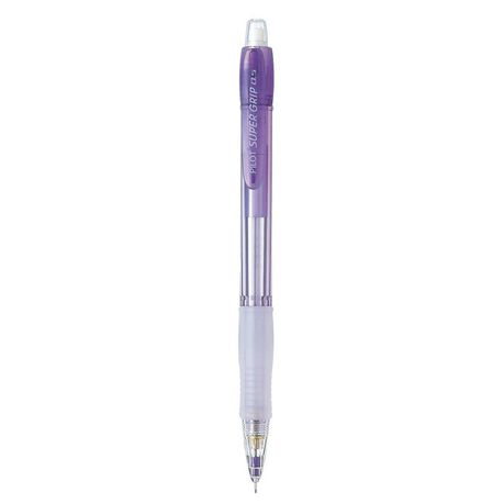 Pilot H-185 Super Grip Clutch 0.5mm Pencil - Neon Violet Barrel