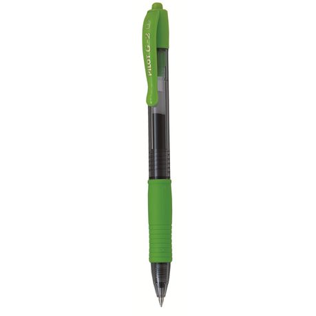 Pilot G-2 0.7 Gel Retractable Pen - Lime Green