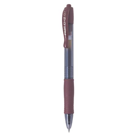 Pilot G-2 0.7 Gel Retractable Pen - Caramel