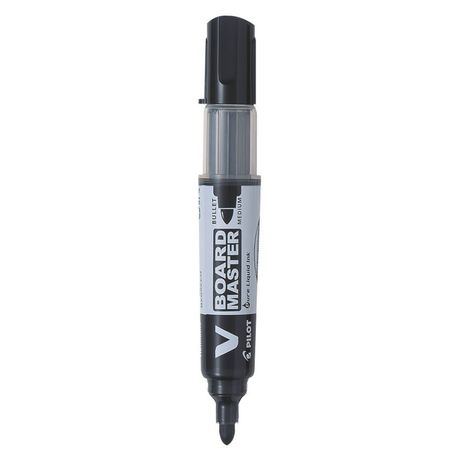 Pilot V Board Master Bullet Tip Whiteboard Marker - Black