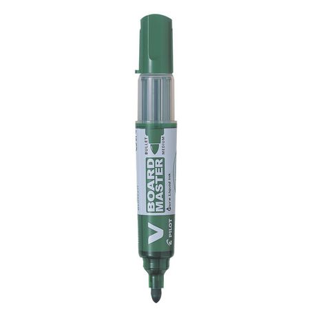 Pilot V Board Master Bullet Tip Whiteboard Marker - Green