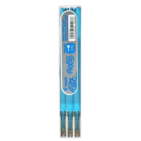 Pilot Frixion Point Erasable Pen Refills - 0.5mm Light Blue (3 Pack) Buy Online in Zimbabwe thedailysale.shop