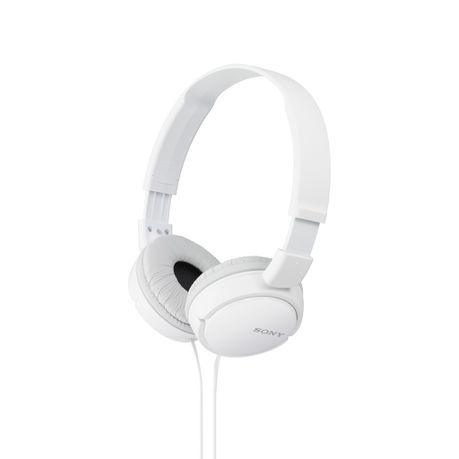 Sony Foldable Headphones - MDR-ZX110 - White