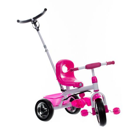 Tricycle With Turning Handle - Pink Buy Online in Zimbabwe thedailysale.shop