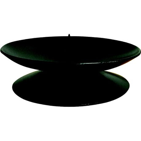 Clover Leaf Candles - Candle Holder - Pin - Medium - Black - 10cm