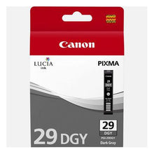 Load image into Gallery viewer, Canon PGI-29DGY Dark Gray Ink Tank
