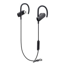 Load image into Gallery viewer, Audio-Technica Bluetooth In-Ear Sports Headphones Black
