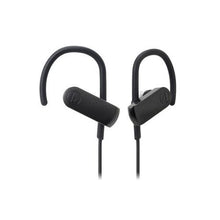 Load image into Gallery viewer, Audio-Technica Bluetooth In-Ear Sports Headphones Black
