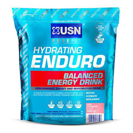 USN Purefit Enduro Light Strawberry Energy Drink - 500g Buy Online in Zimbabwe thedailysale.shop