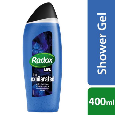 Radox MEN Men Feel Exhilarated Body Wash 6x400ml Buy Online in Zimbabwe thedailysale.shop