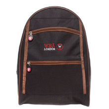 Load image into Gallery viewer, Parco Collections WBA Backpack - Black/Brown
