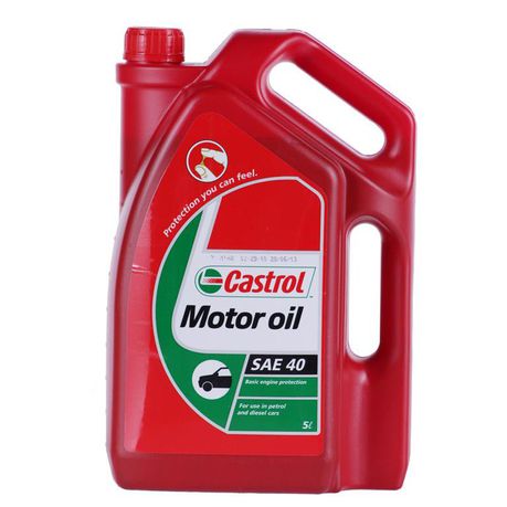 Castrol Motor Oil SAE40 - 5 Litre Buy Online in Zimbabwe thedailysale.shop