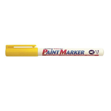 Artline - EK 440 Fine Point Permanent Paint Marker 1.2mm - Yellow Buy Online in Zimbabwe thedailysale.shop