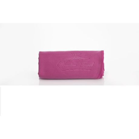 Microfibre Salon Hair Towel Rectangle Shape - Pink Buy Online in Zimbabwe thedailysale.shop