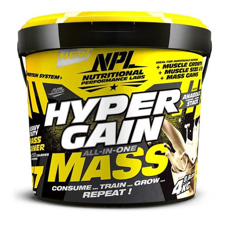 NPL Hyper Gain, Vanilla - 4kg Buy Online in Zimbabwe thedailysale.shop