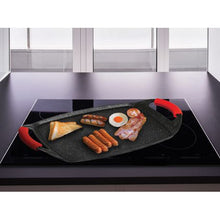 Load image into Gallery viewer, Berlinger Haus Marble Coating Grill Plate 47cm - Burgundy Metallic
