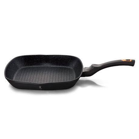 Berlinger Haus Marble Coating Grill Pan 28cm - Black Rose Collection Buy Online in Zimbabwe thedailysale.shop