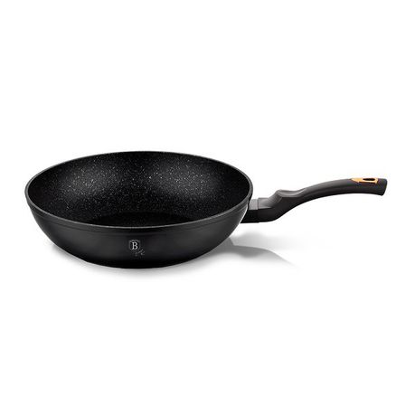 Berlinger Haus 28cm Marble Coating Wok - Black Rose Collection