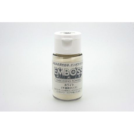 Tsukineko: Tsukineko Embossing Powder - White