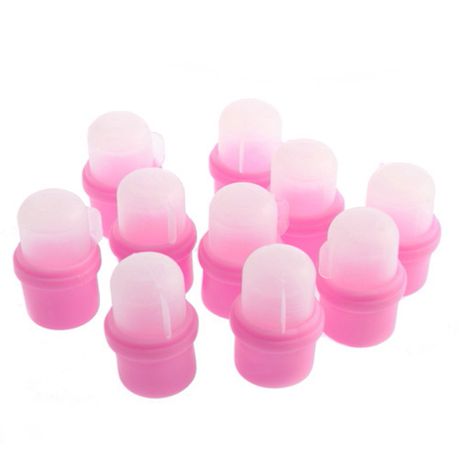 Mix Box DIY Wearable Nail Soakers Gel Cap - 10 Piece