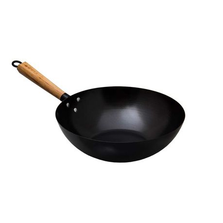 Regent - Oriental Chef Wok with Wooden Handle Buy Online in Zimbabwe thedailysale.shop