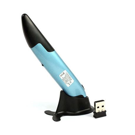 2.4g Wireless Pen Mouse - Blue Buy Online in Zimbabwe thedailysale.shop