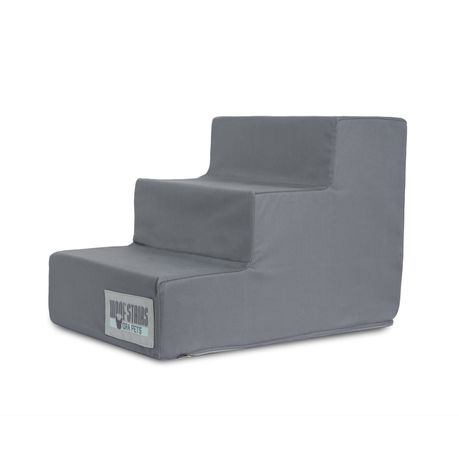 Woof Stairs 3-Step Dog Steps - Dark Grey Buy Online in Zimbabwe thedailysale.shop