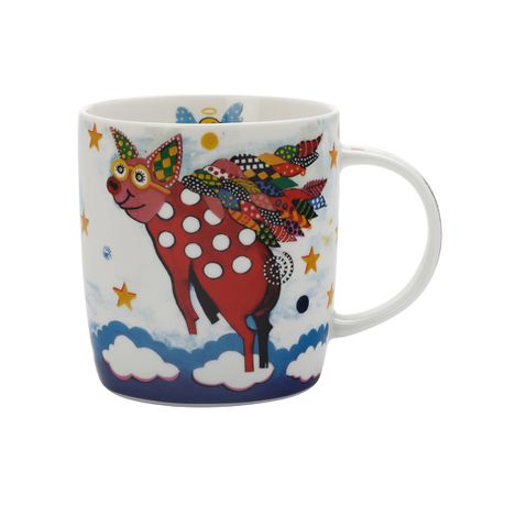 Maxwell & Williams - 370ml Smile Style Mug Pigasus Buy Online in Zimbabwe thedailysale.shop