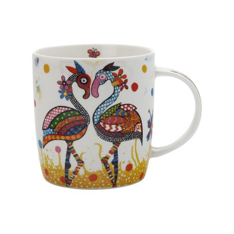 Maxwell & Williams - 370ml Smile Style Mug Flamboyant Buy Online in Zimbabwe thedailysale.shop