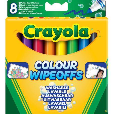 Crayola - 8 Whiteboard Pens Buy Online in Zimbabwe thedailysale.shop