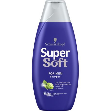 Schwarzkopf SuperSoft Men Shampoo 400ml Buy Online in Zimbabwe thedailysale.shop