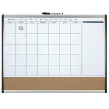 Load image into Gallery viewer, Quartet Magnetic Monthly Organiser Combi Board (585 x 430mm)
