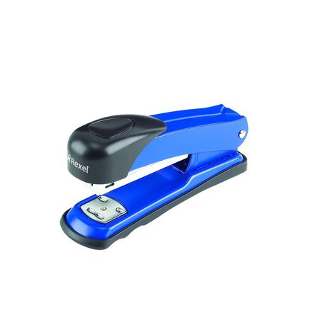 Rexel: X15 Half Strip Metal Stapler - Blue Buy Online in Zimbabwe thedailysale.shop