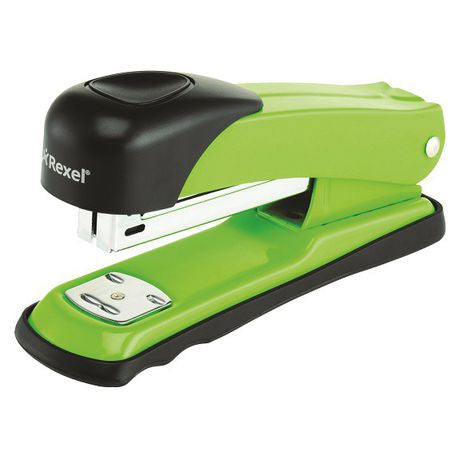 Rexel: X15 Half Strip Metal Stapler - Green