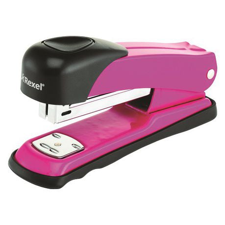 Rexel: X15 Half Strip Metal Stapler - Pink