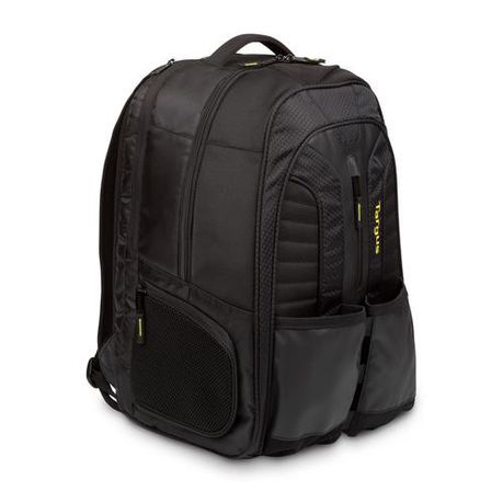 Targus Work & Play Rackets 15.6 Laptop Backpack Black / Yellow Buy Online in Zimbabwe thedailysale.shop