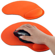 Load image into Gallery viewer, Tuff-Luv Ultra Slim Wrist Supporter Mouse Pad - Orange
