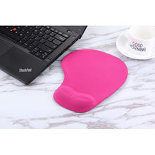 Load image into Gallery viewer, Tuff-Luv Gel Wrist Rest Mouse Pad - Pink
