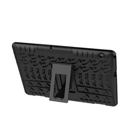 TUFF-LUV Rugged Stand case for Huawei MediaPad T5 10.1 - Black