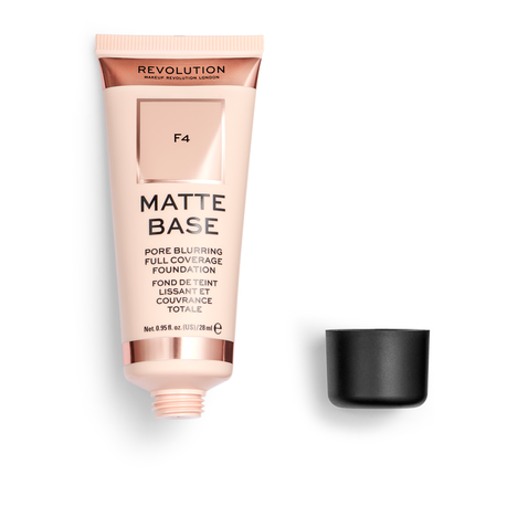 Revolution Matte Base Foundation F4 Buy Online in Zimbabwe thedailysale.shop