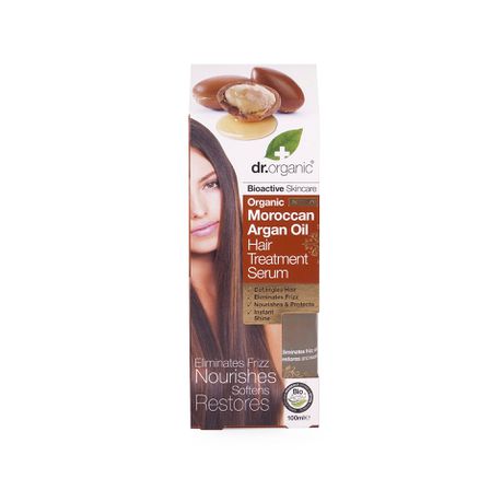 Dr. Organic Skincare Moroccan Argan Oil Hair Treatment Serum Buy Online in Zimbabwe thedailysale.shop