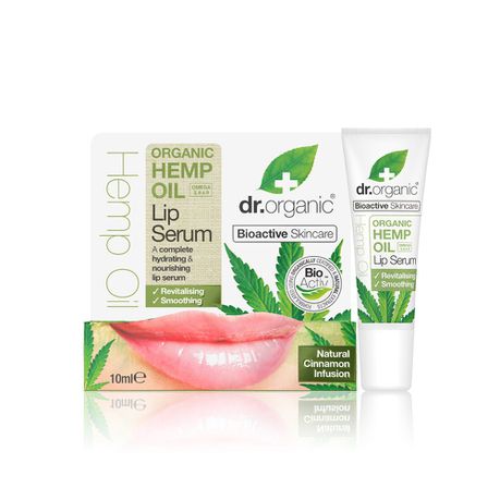 Dr.Organic Hemp Oil Lip Serum - 10ml Buy Online in Zimbabwe thedailysale.shop