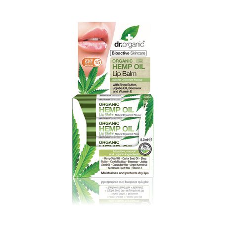 Dr.Organic Hemp Oil Lip Balm Buy Online in Zimbabwe thedailysale.shop