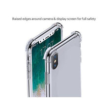 Load image into Gallery viewer, Shockproof Slim Fit Protective Case with Transparent Soft Back for iPhone X
