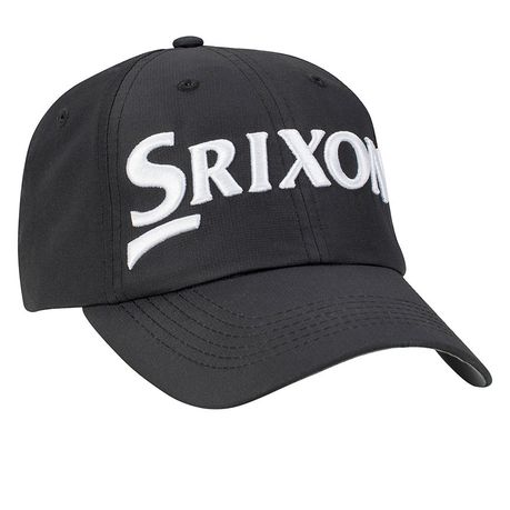 Srixon Tour Dry Adjustable Golf Cap - Black & White