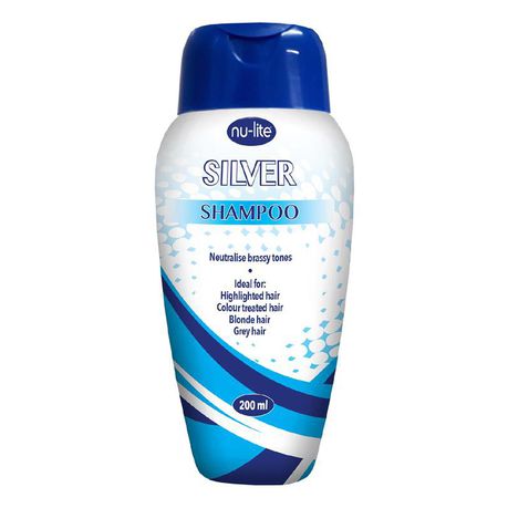 Nu-Lite Silver Shampoo - 200ml Buy Online in Zimbabwe thedailysale.shop