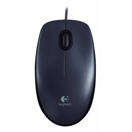 Logitech M90 Optical Mouse - Black Buy Online in Zimbabwe thedailysale.shop