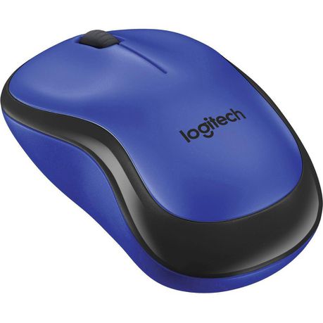 Logitech M220 Silent Wireless Mouse - Blue Buy Online in Zimbabwe thedailysale.shop