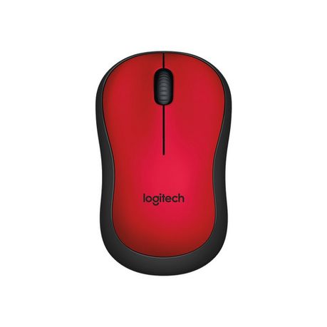 Logitech M220 Silent Wireless Mouse - Red